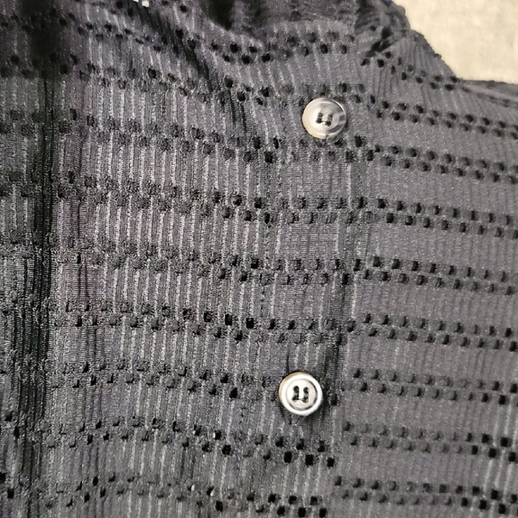 Hurley Black Perforated Knit Top - Picture 13 of 14